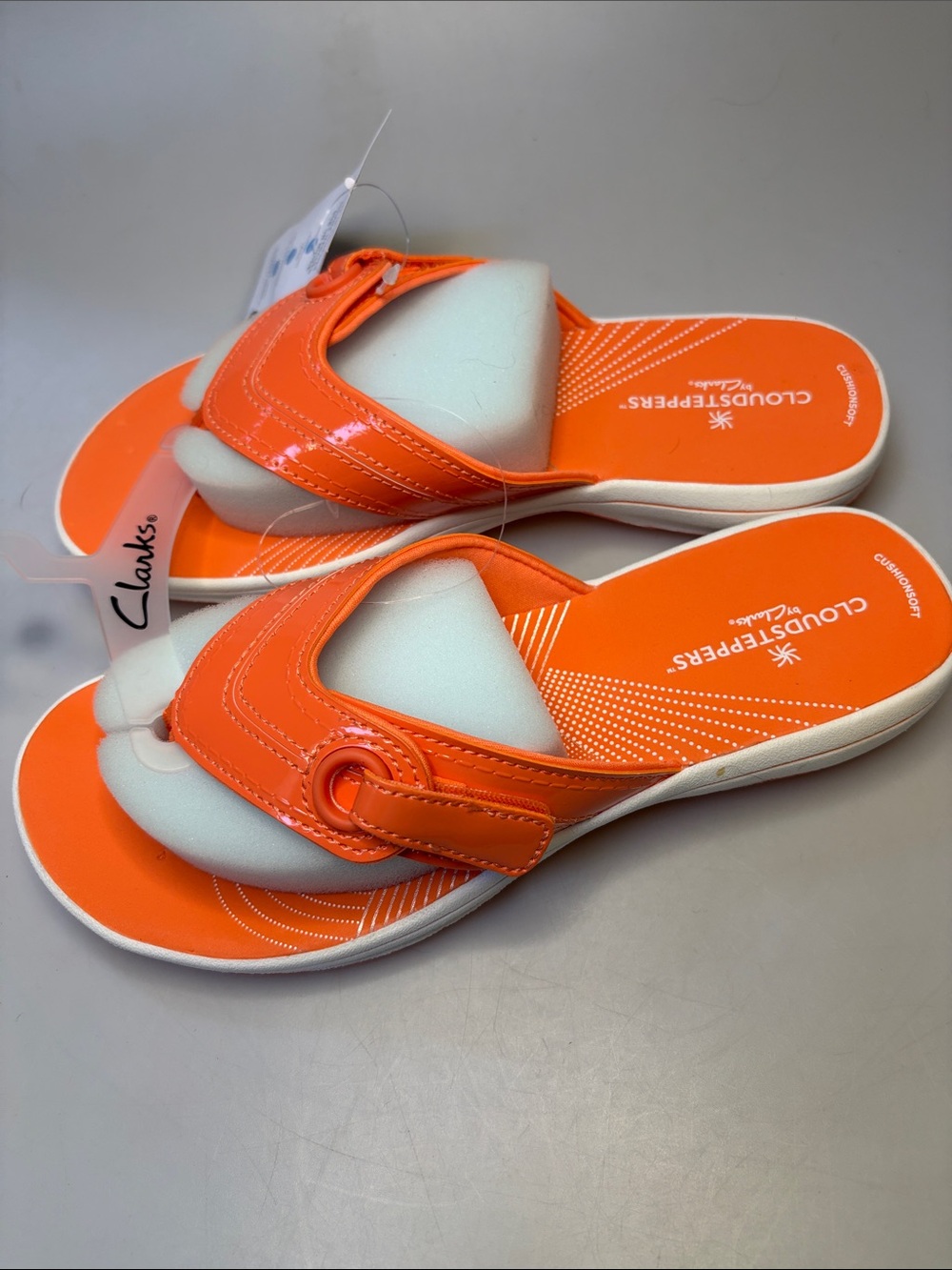 Cloudsteppers by Clarks Coral Women's Thong Sandals NEW